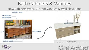 Bath Cabinets & Vanities: How Cabinets Work, Creating Custom Vanities & Dimensioning Wall Elevations