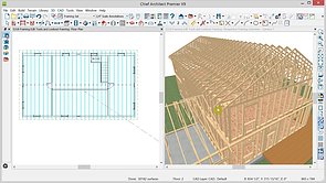 Setting Truss Lookout Spacing and Viewing Selected Truss Details
