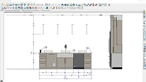 Creating Kitchen Island Elevations