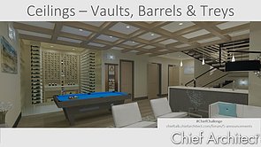 Ceilings: Vaults, Barrels, & Treys