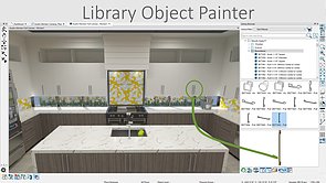 Using the Library Painter