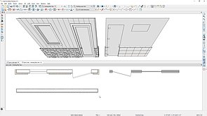 Adjusting Pony Wall Display in Plan View