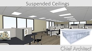 Creating a Suspended or Dropped Ceiling