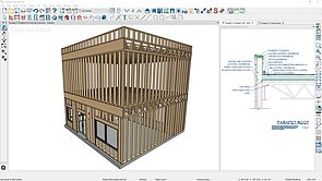 Framing with Floor and Ceiling Trusses