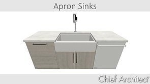 Placing an Apron Sink