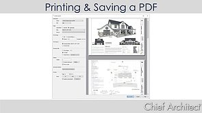 Printing & Saving a PDF