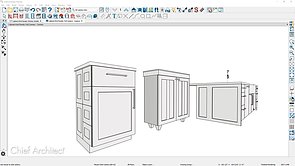 Cabinet End and Back Panels