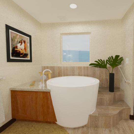 NKBA Study Guide Large Bath - Robin Rigby Fisher - Robin Rigby Fisher Design