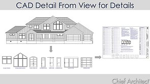 Using CAD Detail From View for Details