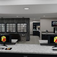 Light commercial interior design