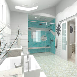 Nashville Bath Suite 360° panorama