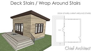 Creating Deck Stairs with Mitered Corners