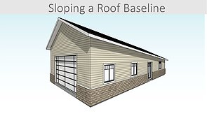 Sloping Roof Plane Baselines