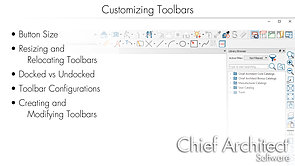Customizing the Toolbars