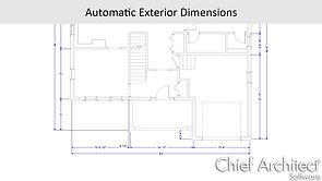 Creating Automatic Exterior Dimensions
