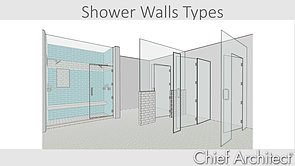 Shower Wall Types