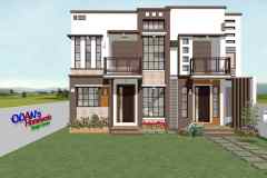 Residential home design in the Philippines.
