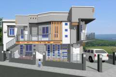 Residential home design in the Philippines.