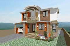 Residential home design in the Philippines.