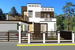 Residential home design in the Philippines.
