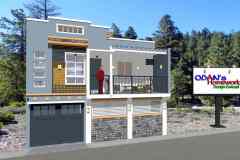 Residential home design in the Philippines.