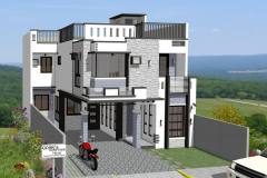 Residential home design in the Philippines.