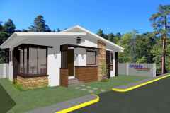 Residential home design in the Philippines.