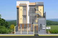 Residential home design in the Philippines.