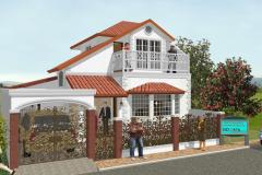 Barcelona- style home design.