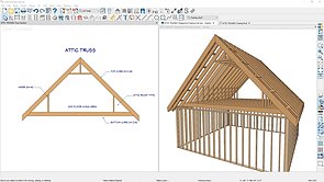 Framing with Attic Trusses