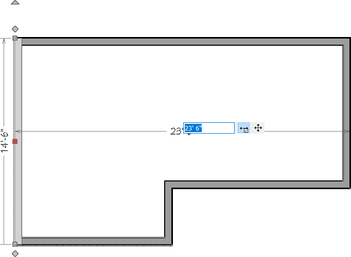 Enter in your desired value in the input field that displays