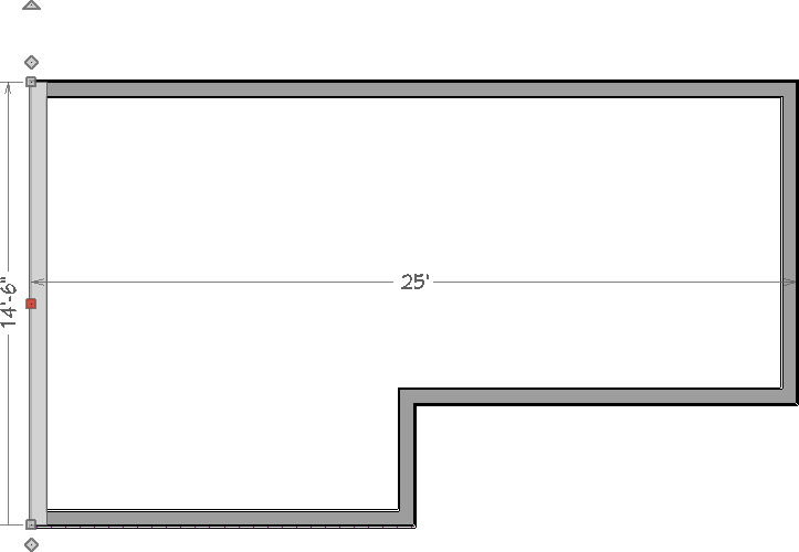 Left wall has moved to the typed dimension