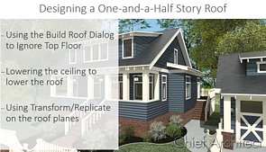 Designing a One-and-a-Half Story Roof