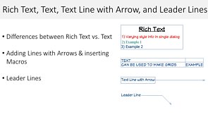 Text and Arrow Tools