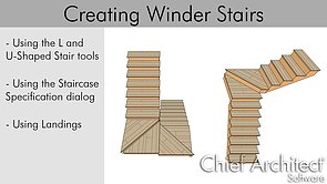 Creating Winder Stairs