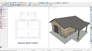Drawing Roofs Manually