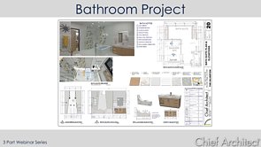 Bathroom Elevation & Annotations