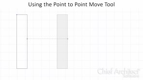 Using the Point to Point Move tool
