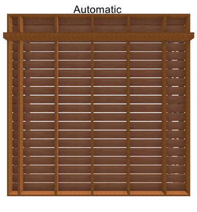 Deck joist direction set to Automatic.