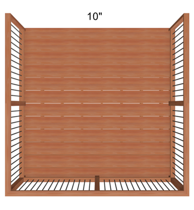 Plank width set to 10".