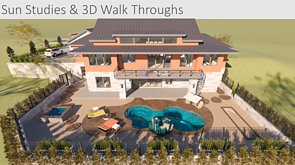 3D Walkthroughs & Sun Study Animations