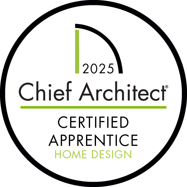 Chief Architect Certified Apprentice Home Design Logo