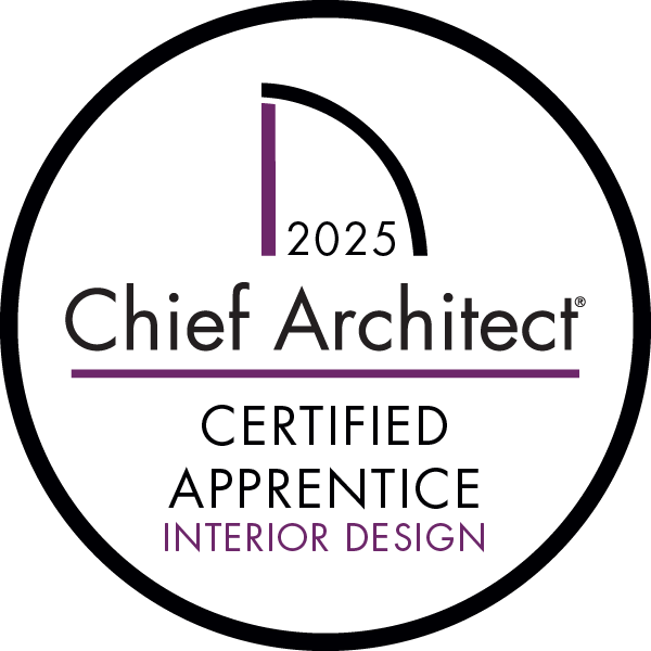 Chief Architect Certified Apprentice Interior Design Logo