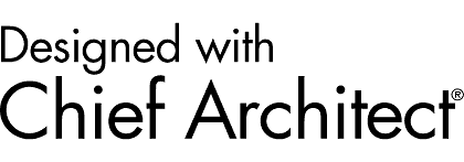 Designed in Chief Architect Black