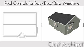 Controlling Roofs Over Bay, Box, & Bow Windows