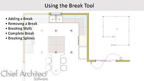 Using the Break Tool