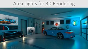 Ray Trace Rendering & Using Area Lights