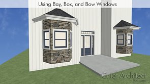 Placing Bay, Box, and Bow Windows