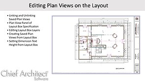Editing Plan Views on the Layout