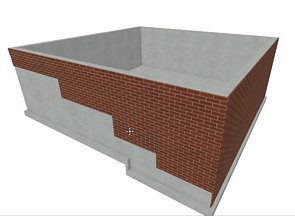 Creating Pony Walls for Above Grade Brick